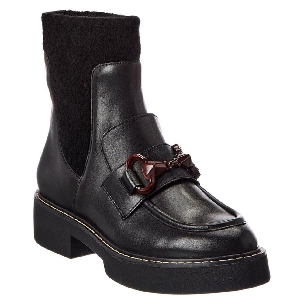 Sanctuary Marley Leather Bootie, Black